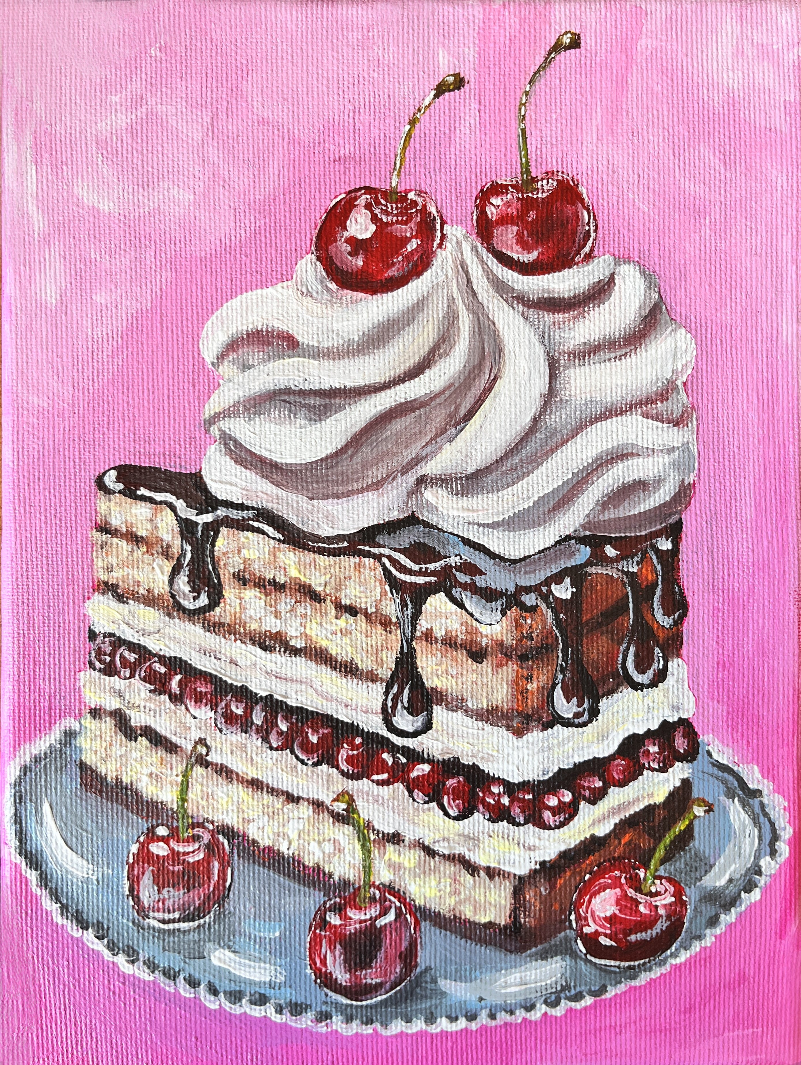 Cherry Layer Cake